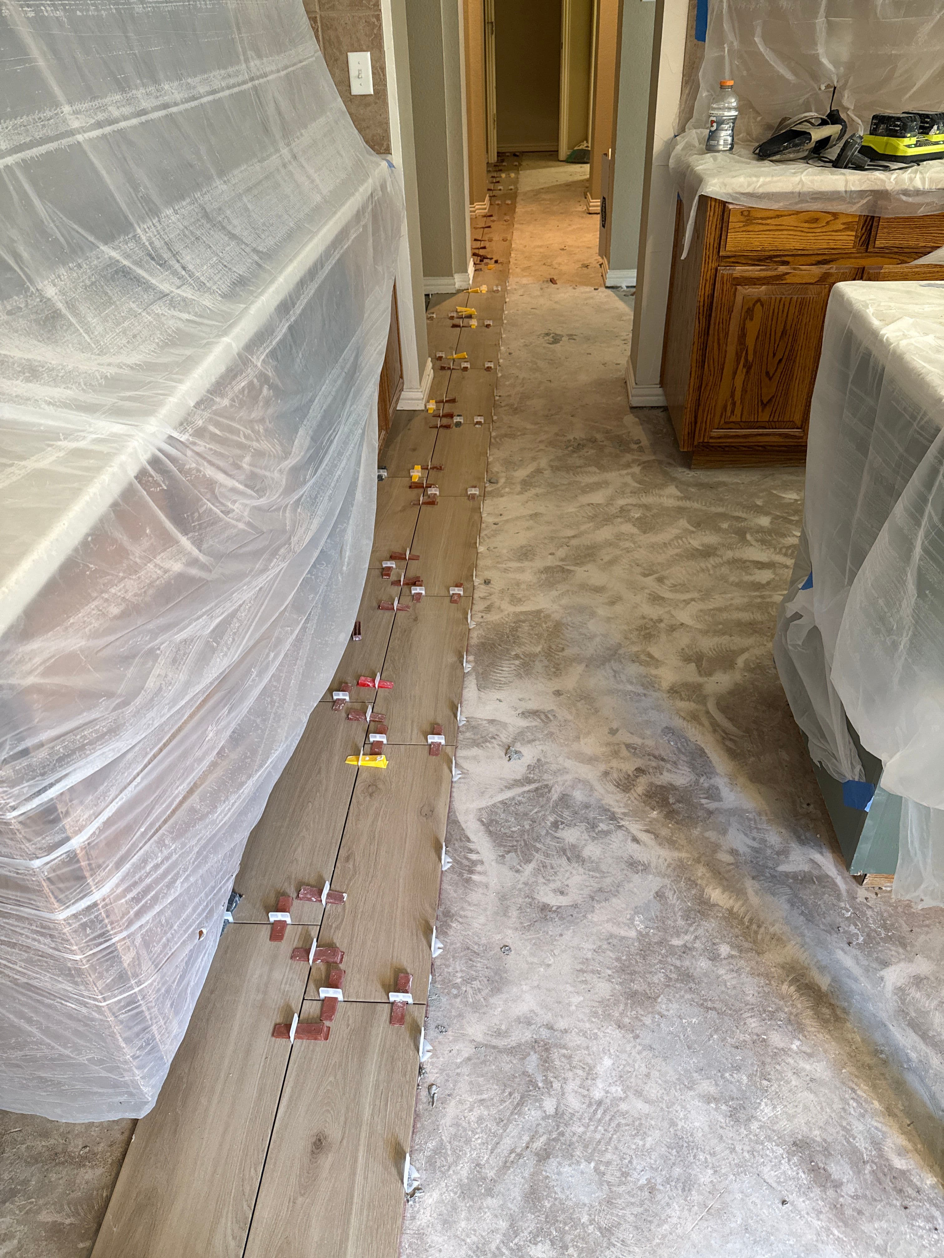 Project Full-House Tile Demo and Install Underway in Mansfield image