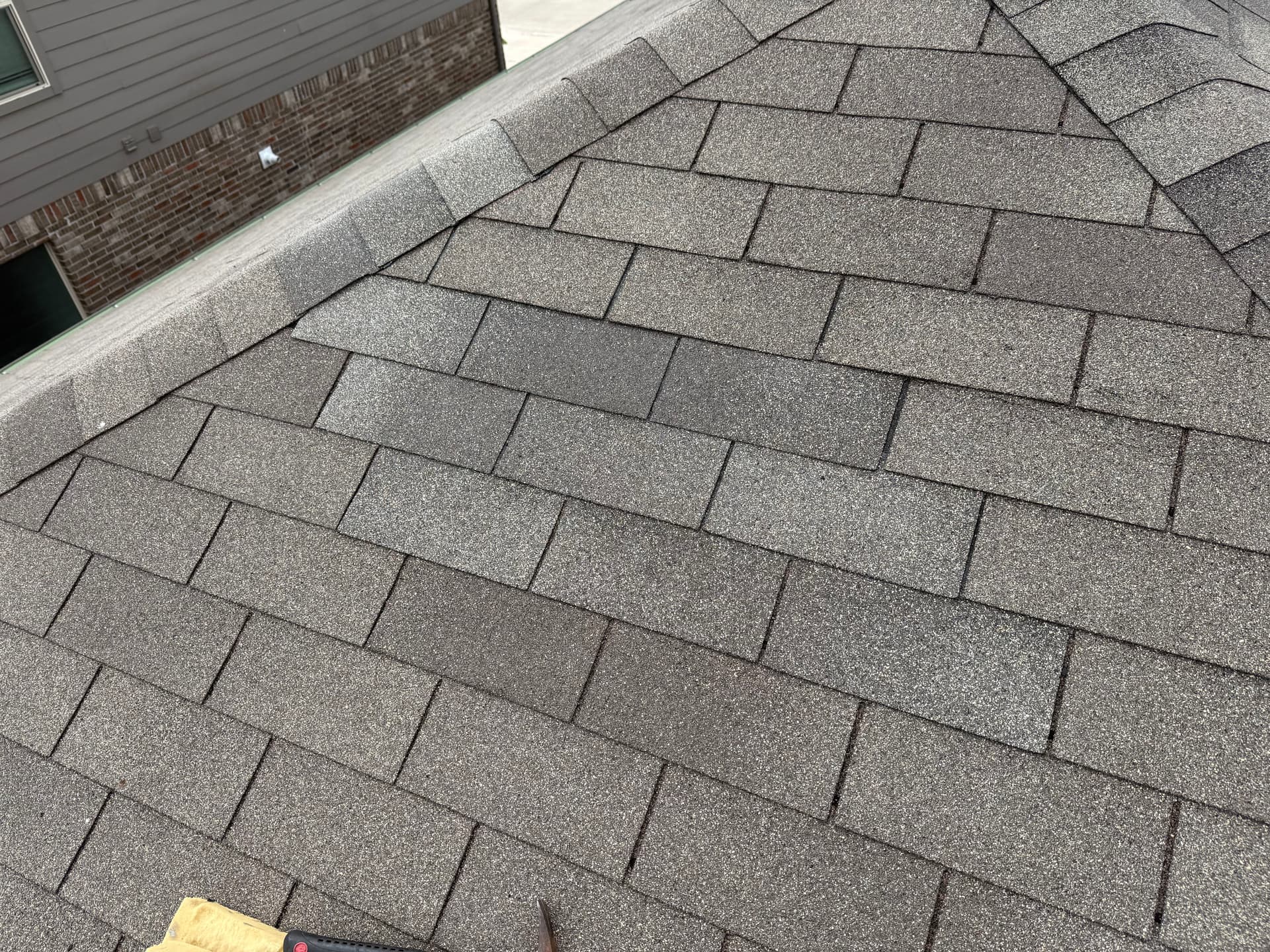 Gallery photos for Shingle Repair Catches Exposed Decking Before Rain in Northlake: Image #1