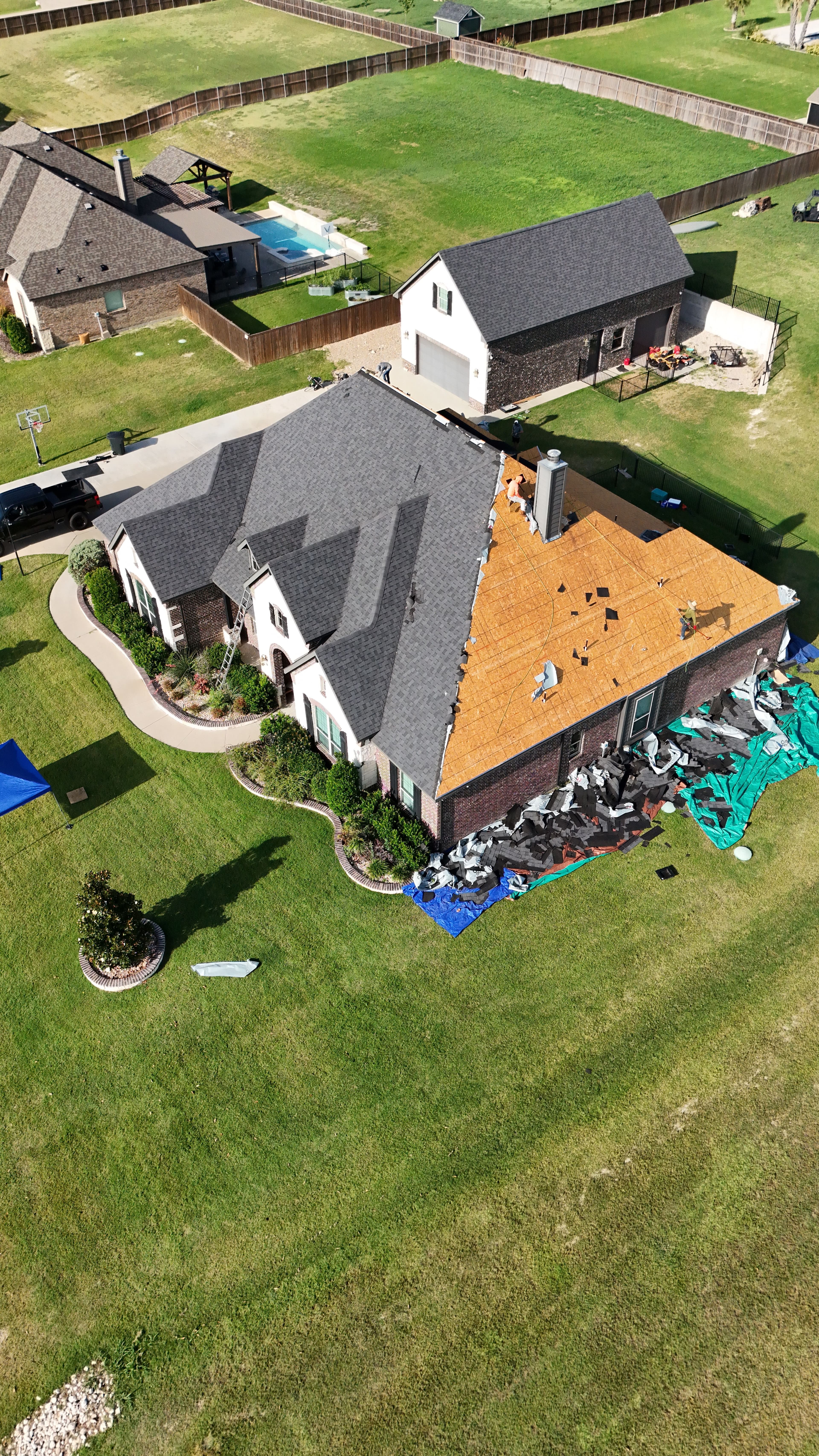 Project Full Roof Replacement in Progress in Midlothian image