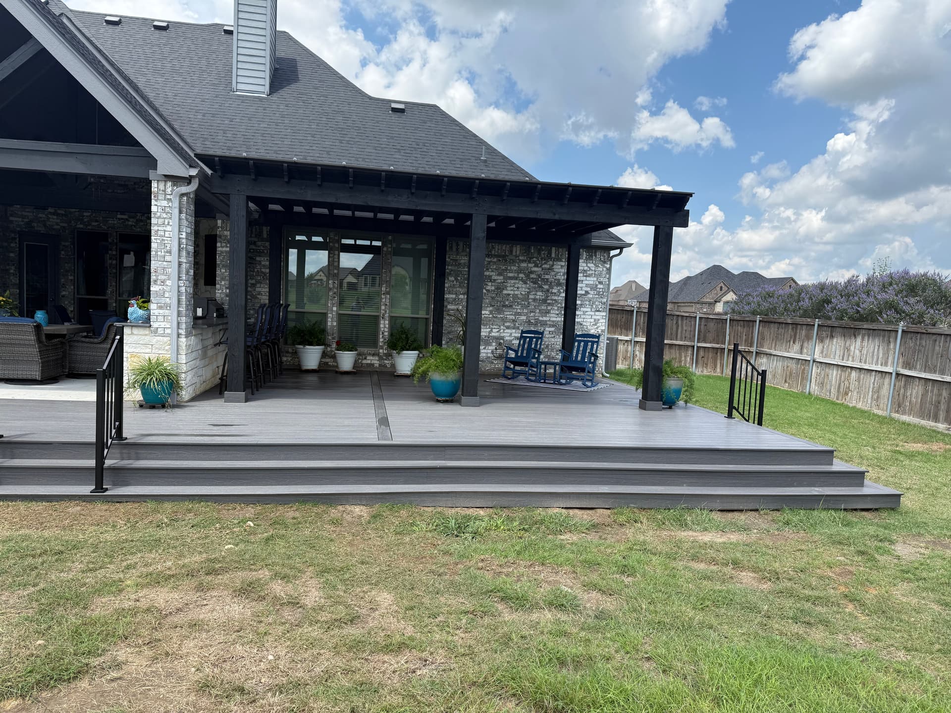 Gallery photos for Trex Deck and Pergola Build That Changed This Backyard: Image #3