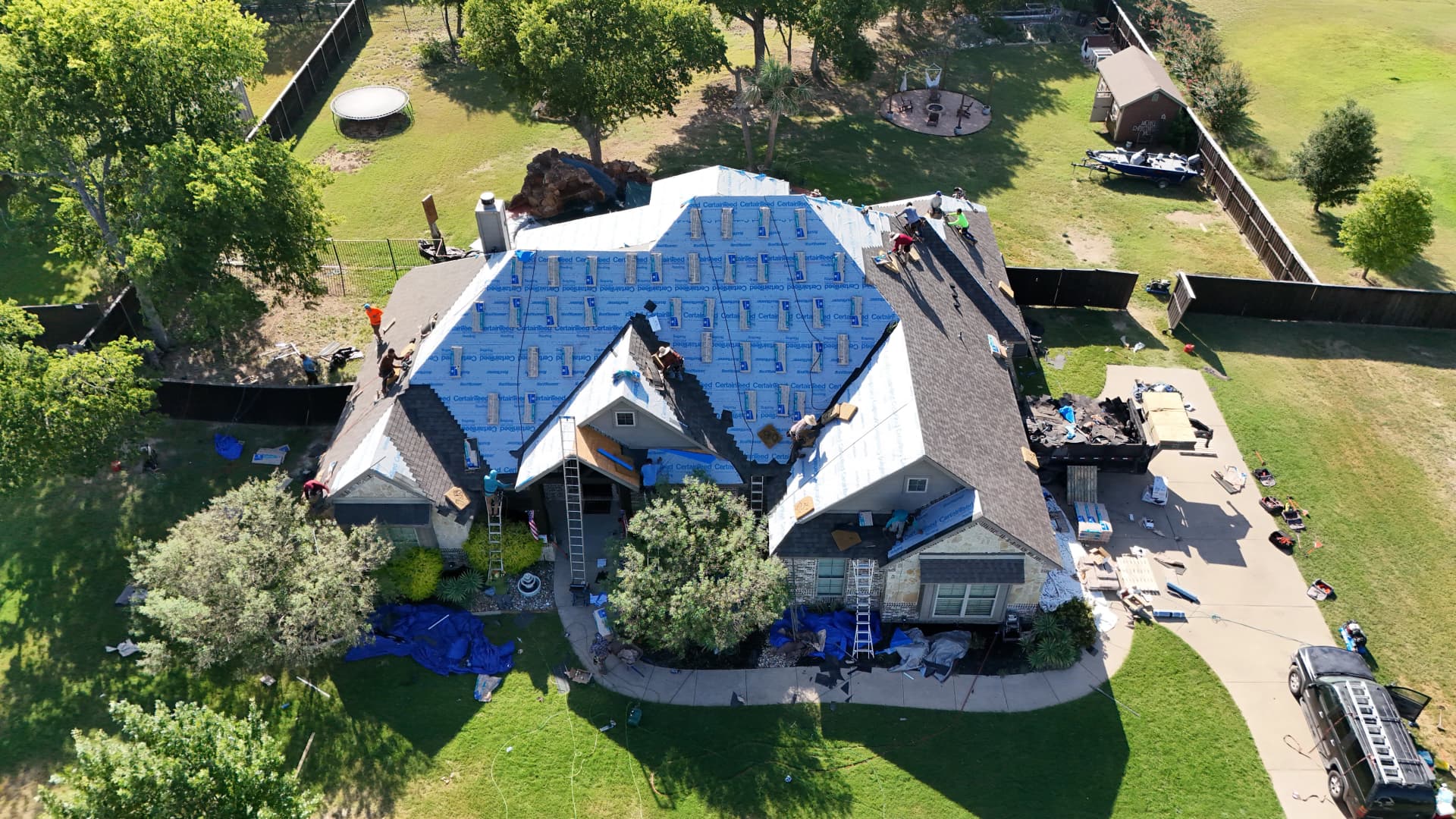 Full Insurance Roof Replacement in Midlothian TX