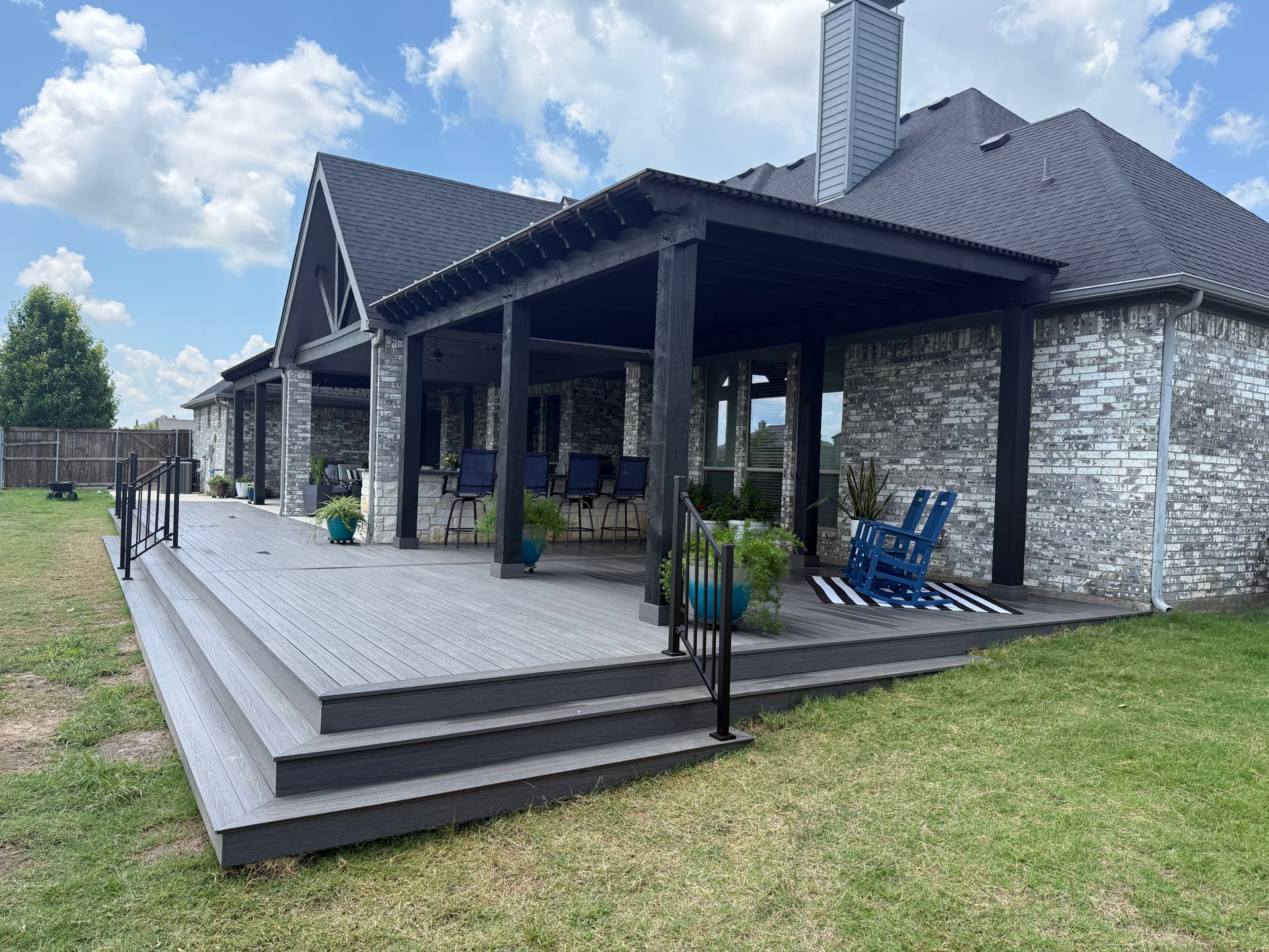 Gallery photos for Trex Deck and Pergola Build That Changed This Backyard: Image #2