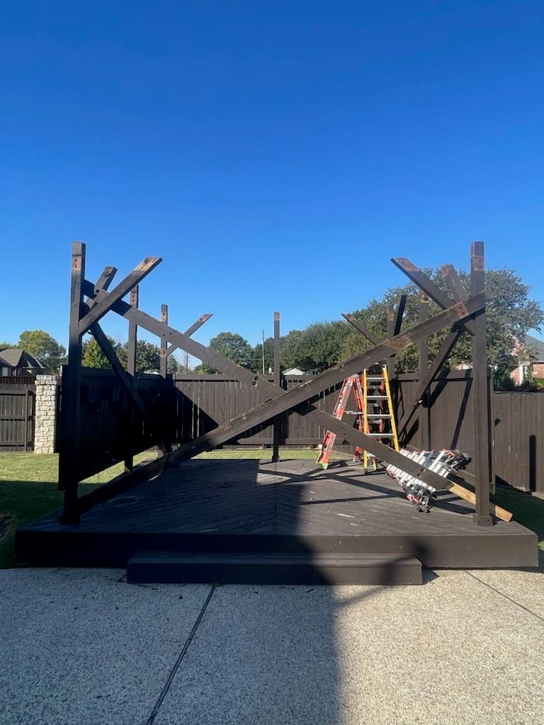 Project Backyard Pergola Makeover Delight image