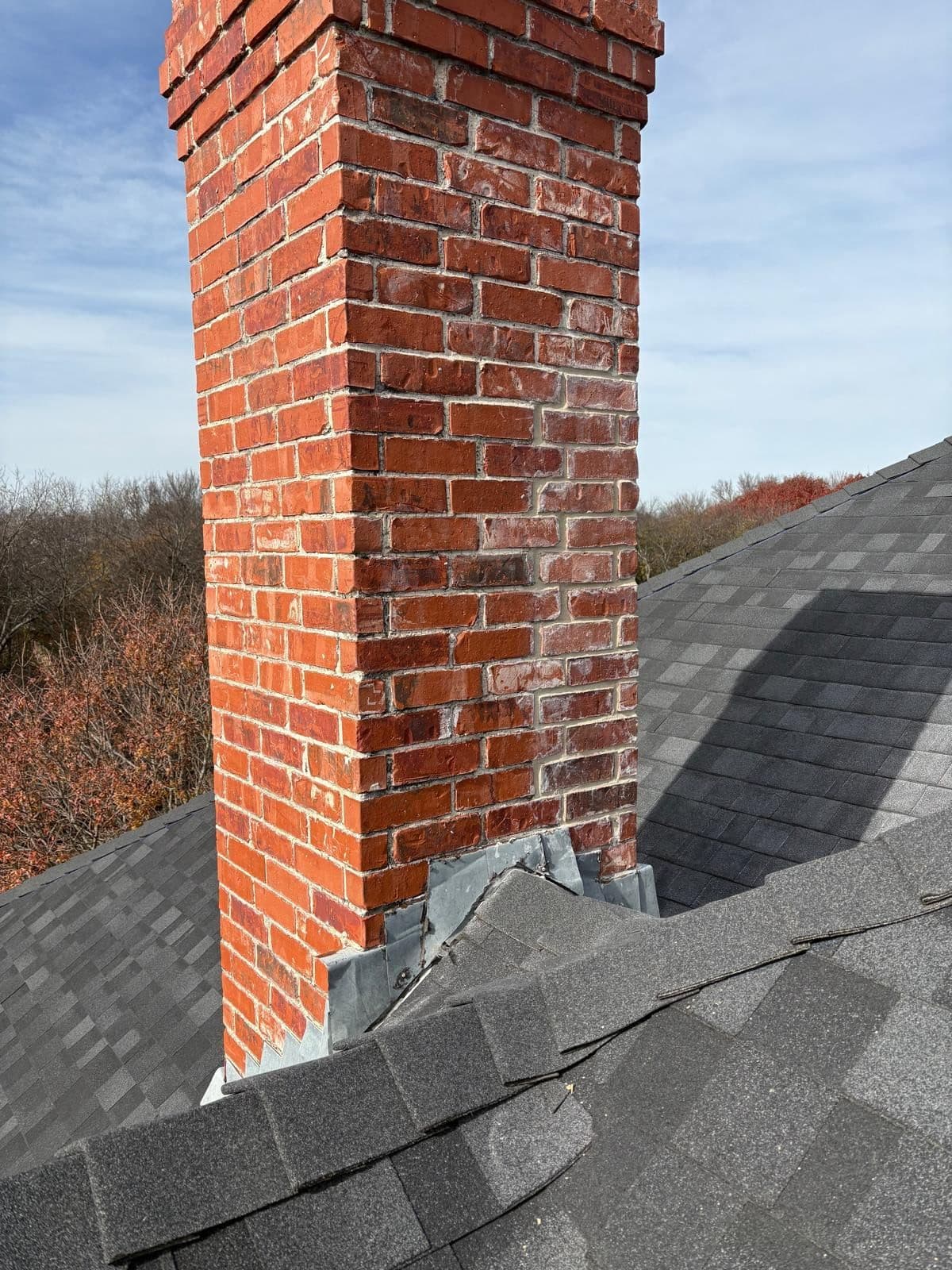 Gallery photos for Chimney Repair after Lightning Damage: Image #1