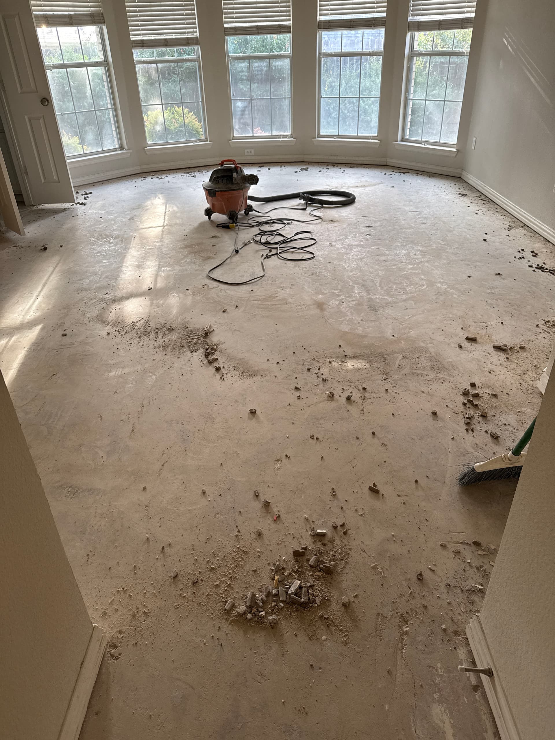 Gallery photos for Full-House Tile Demo and Install Underway in Mansfield: Image #3