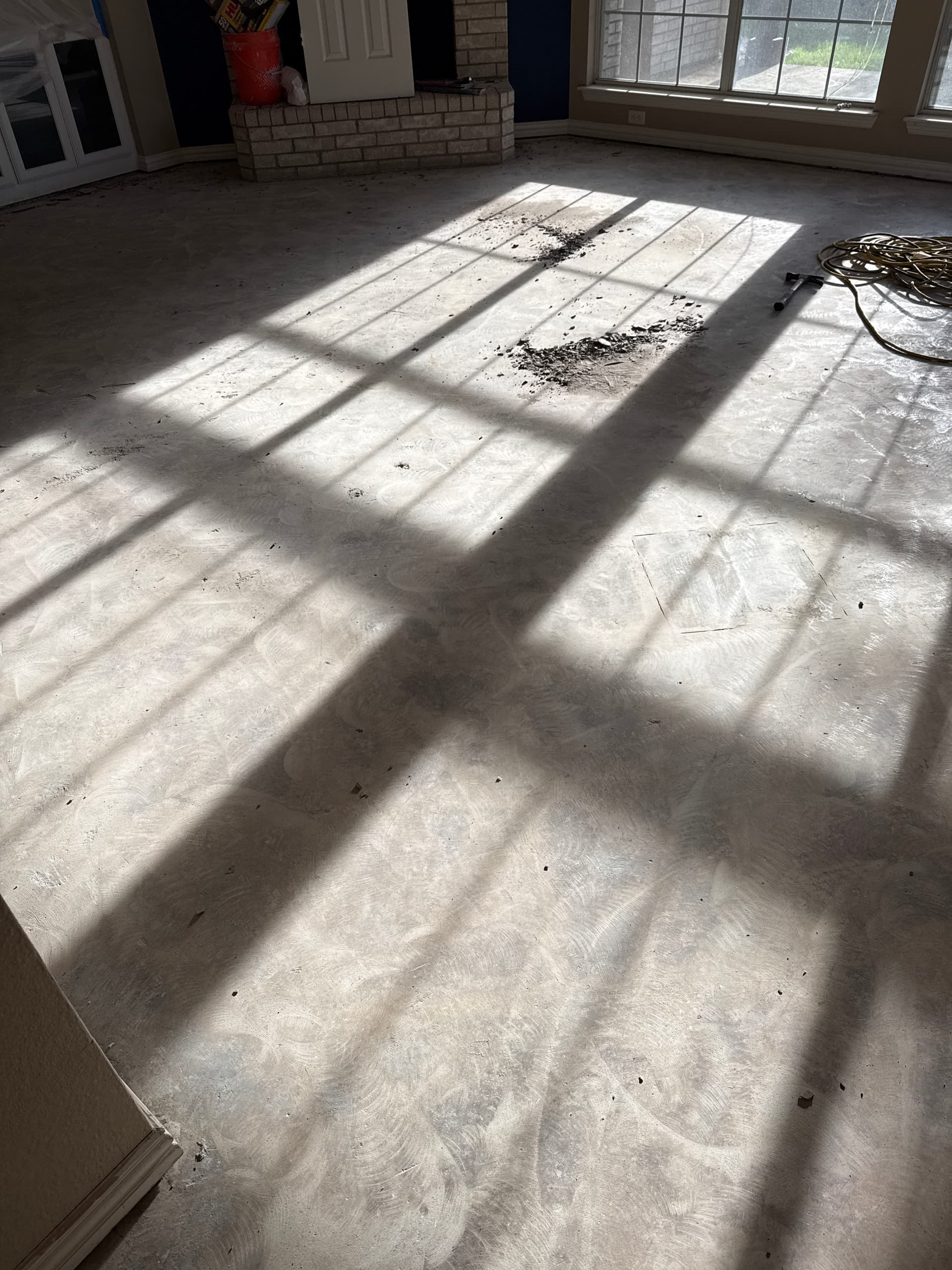 Gallery photos for Full-House Tile Demo and Install Underway in Mansfield: Image #2